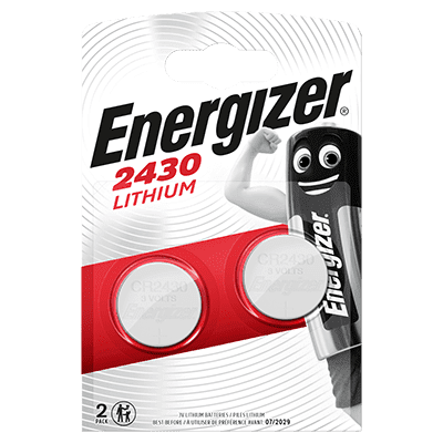 Energizer Lithium Premium CR2430 Battery Pack