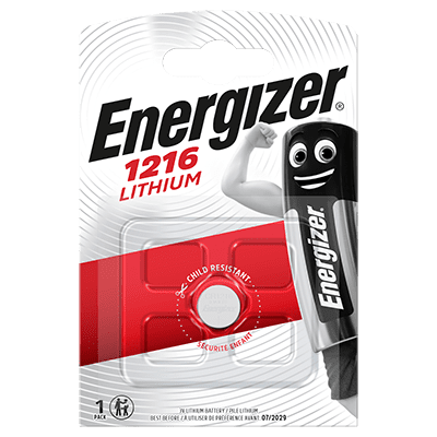 Energizer Lithium Premium CR1216 Battery Pack