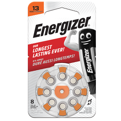 Energizer Zinc Air 13 Battery Pack